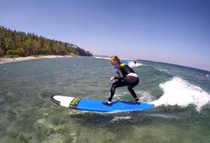 Private class for beginner surf lesson