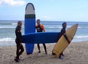 Semi private class at Nayaka surf school