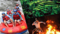 Bali Travel Online | Best Bali Rafting  - Telaga Waja Rafting + Ubud Art Village + Kecak & Fire Dance