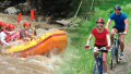 Bali Travel Online | Ayung River Rafting - Ubud Rice Field & Village Cycling + Water Rafting