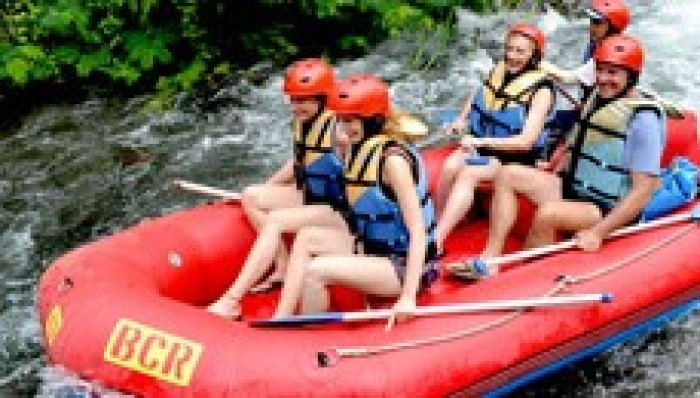 Bali Travel Online | Best Bali Rafting  - Telaga Waja Rafting + 2 Hours Spa