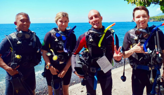 Bali Travel Online | New Bali Scuba - PADI Discover Scuba Diving - Tulamben