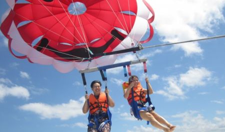 Bali Travel Online | Batara Water Sport - Parasailing