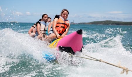 Bali Travel Online | Batara Water Sport - Banana Boat Batara