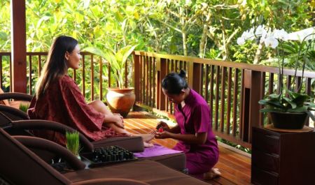 Bali Travel Online | Hanging Gardens of Bali - Spa Manicure