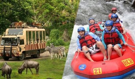 Bali Travel Online | Best Bali Rafting  - Telaga Waja Rafting + Bali Safari & Marine Park