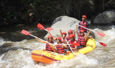 Bali Travel Online | Ayung River Rafting - Ayung Rafting Regular Trip