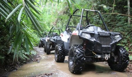 Bali Travel Online | Bali Quad Discovery Tours   - Bali Buggy Discovery 1 pax (Polaris Razor RZR) + Canyon Tubing Adventure