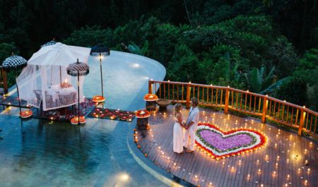 Bali Travel Online | Hanging Gardens of Bali - Dinner At The World's Best Swimming Pool